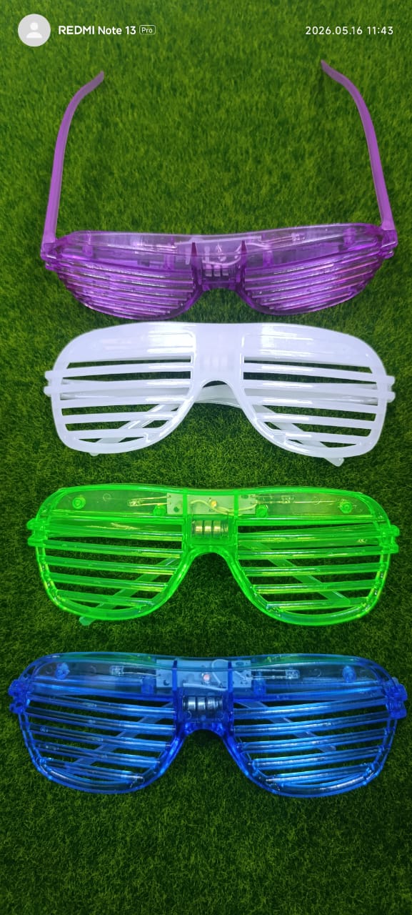 multicolor LED shutter shades