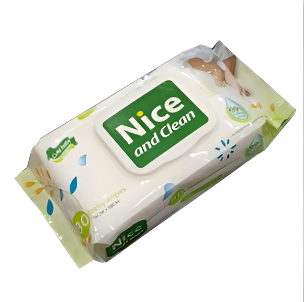 Nice and Clean Wet Wipes ├ó┬Ç┬ô 80 Pcs