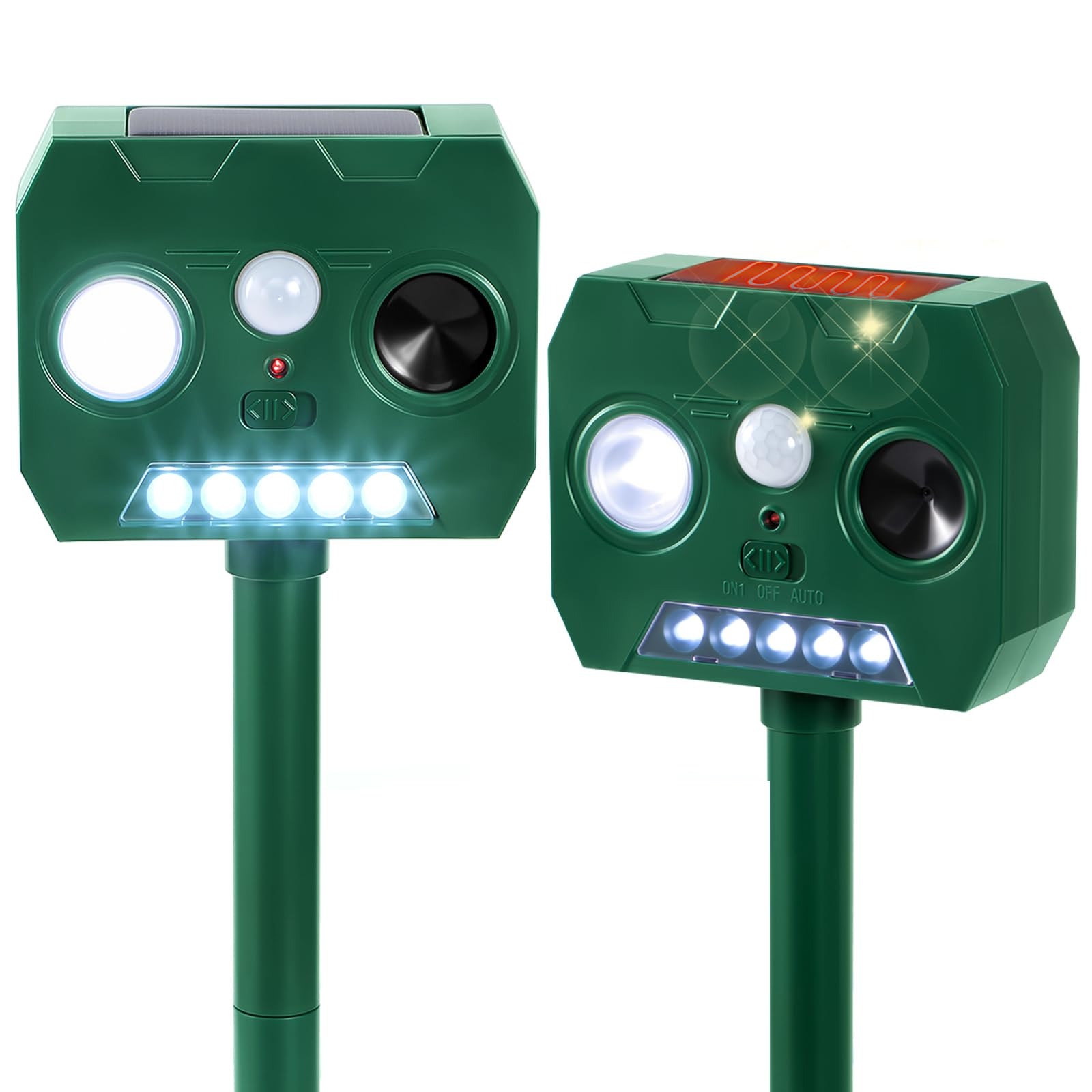 Solar Powered Outdoor Animal Repellent