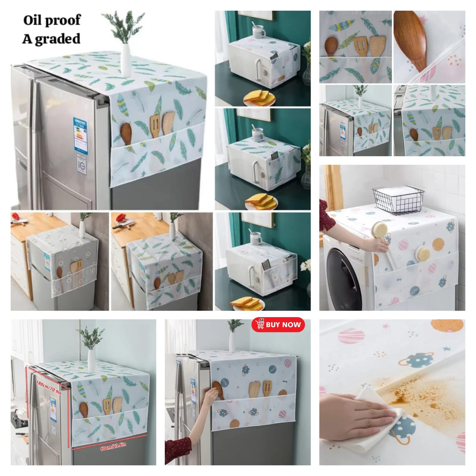 ├ú┬Ç┬ÉNEW├ú┬Ç┬æ Waterproof Fridge Cover Anti