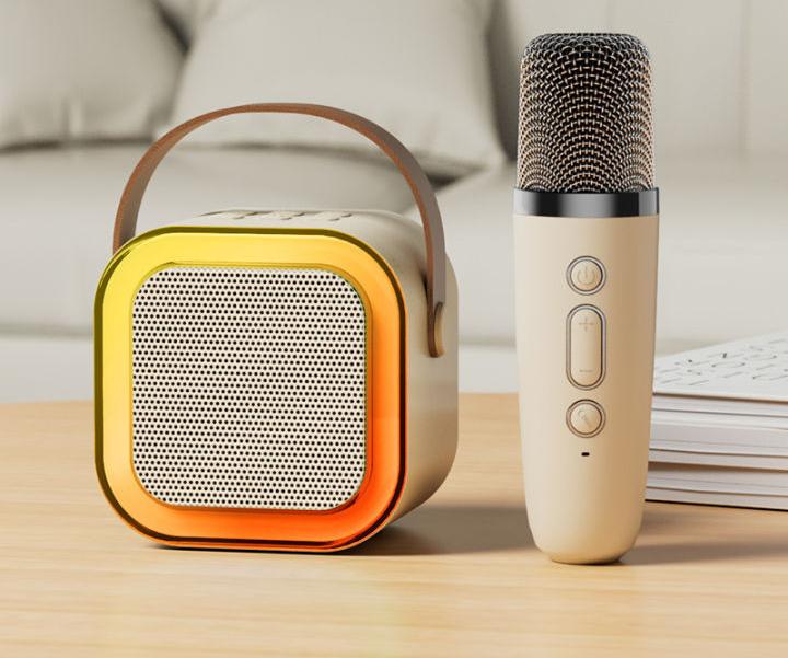 K12 Mini Karaoke Speaker with Microphone ≡ƒÄñ