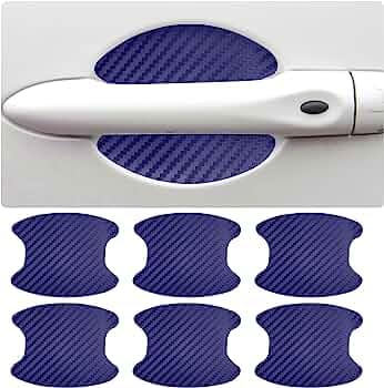 Mr Fix├é┬« (Blue) Car Door Handle Protective Films Auto Door Handle Cup Scratch Protection Films Car Accessories Exterior Protection, Anti Collision S