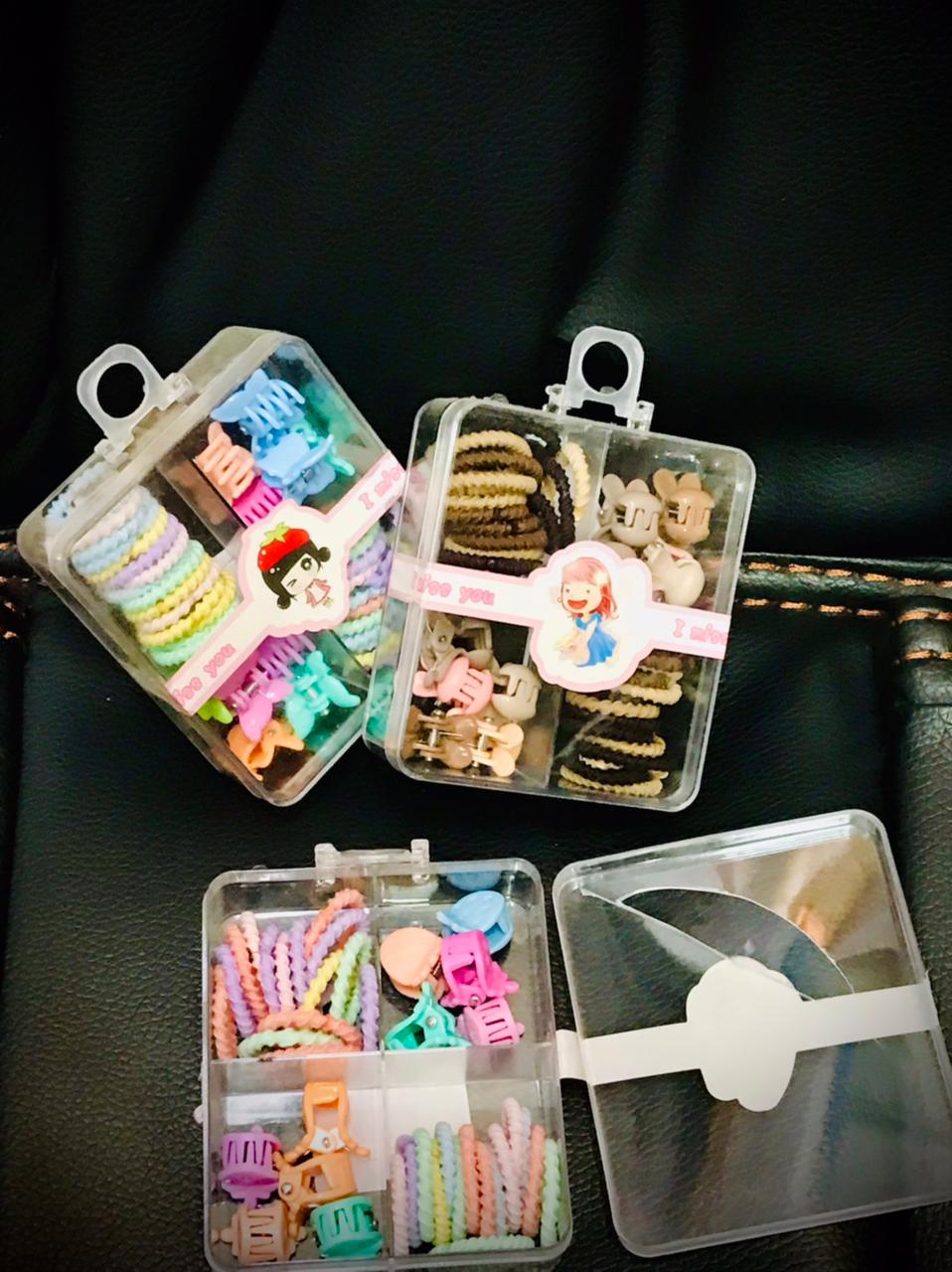 Kids Hair Accessory Box Set