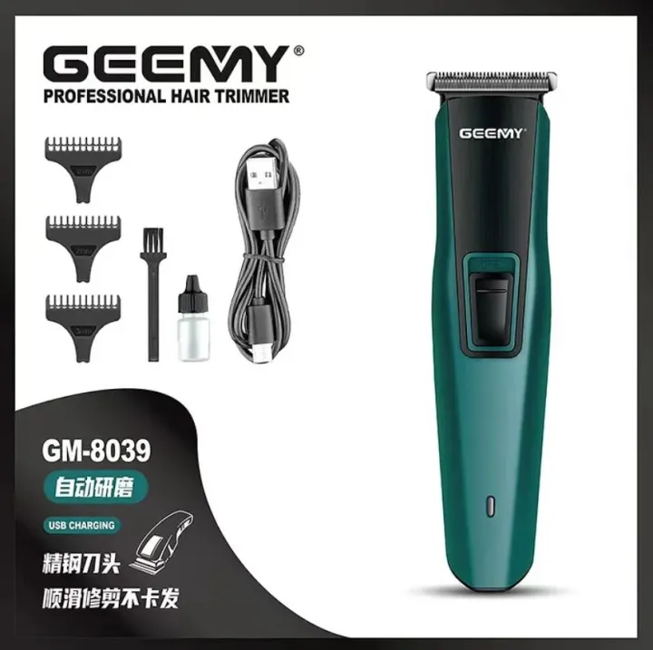 Geemy GM-8039 Professional Hair Clipper & Trimmer | High-Precision Men's Grooming