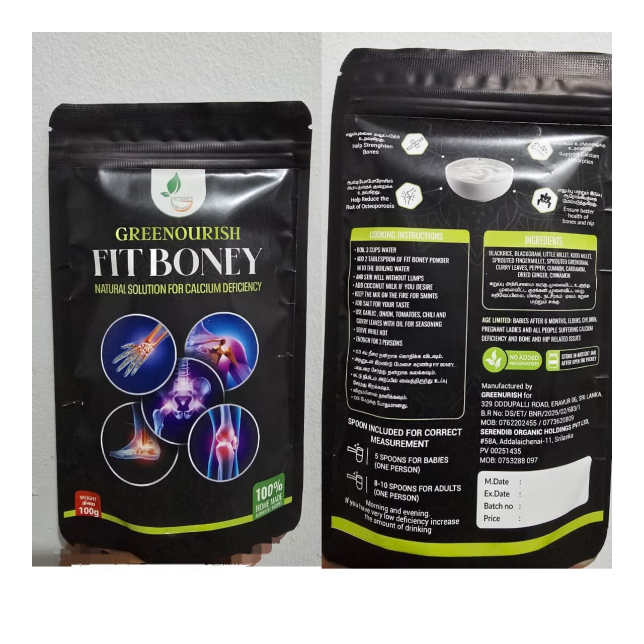 Fit boney Breakfast Nutrition Healthy Food best solution for calcium deficiency