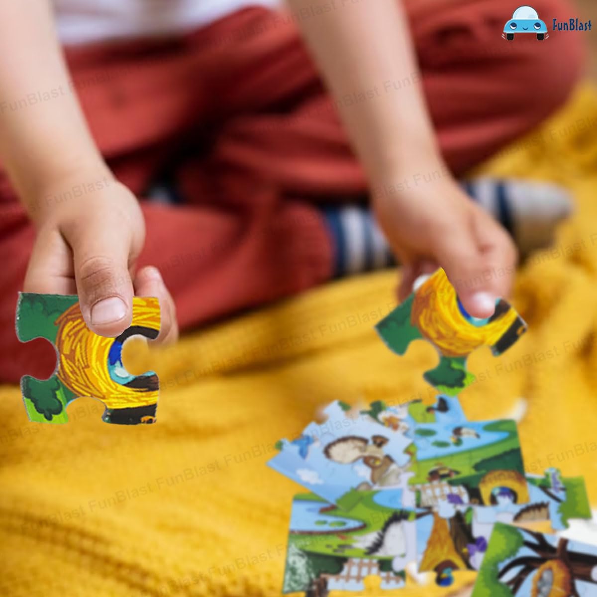 FunBlast Bird Jigsaw Puzzle for Kids Jigsaw Puzzle for Kids of Age 3-5 Years ├ó┬Ç┬ô 24 Pcs (Multicolor, Size 30X22 cm)