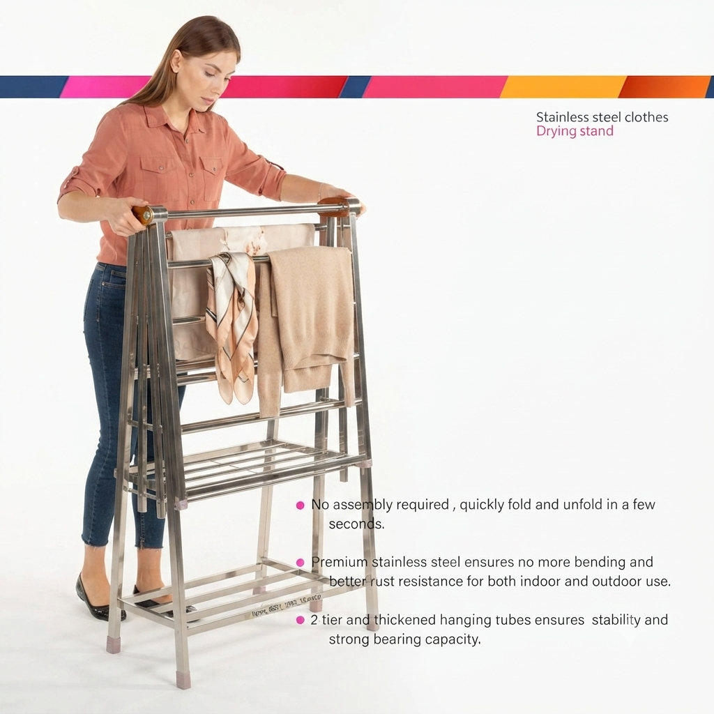 Enomax Big steel Cloth Rack