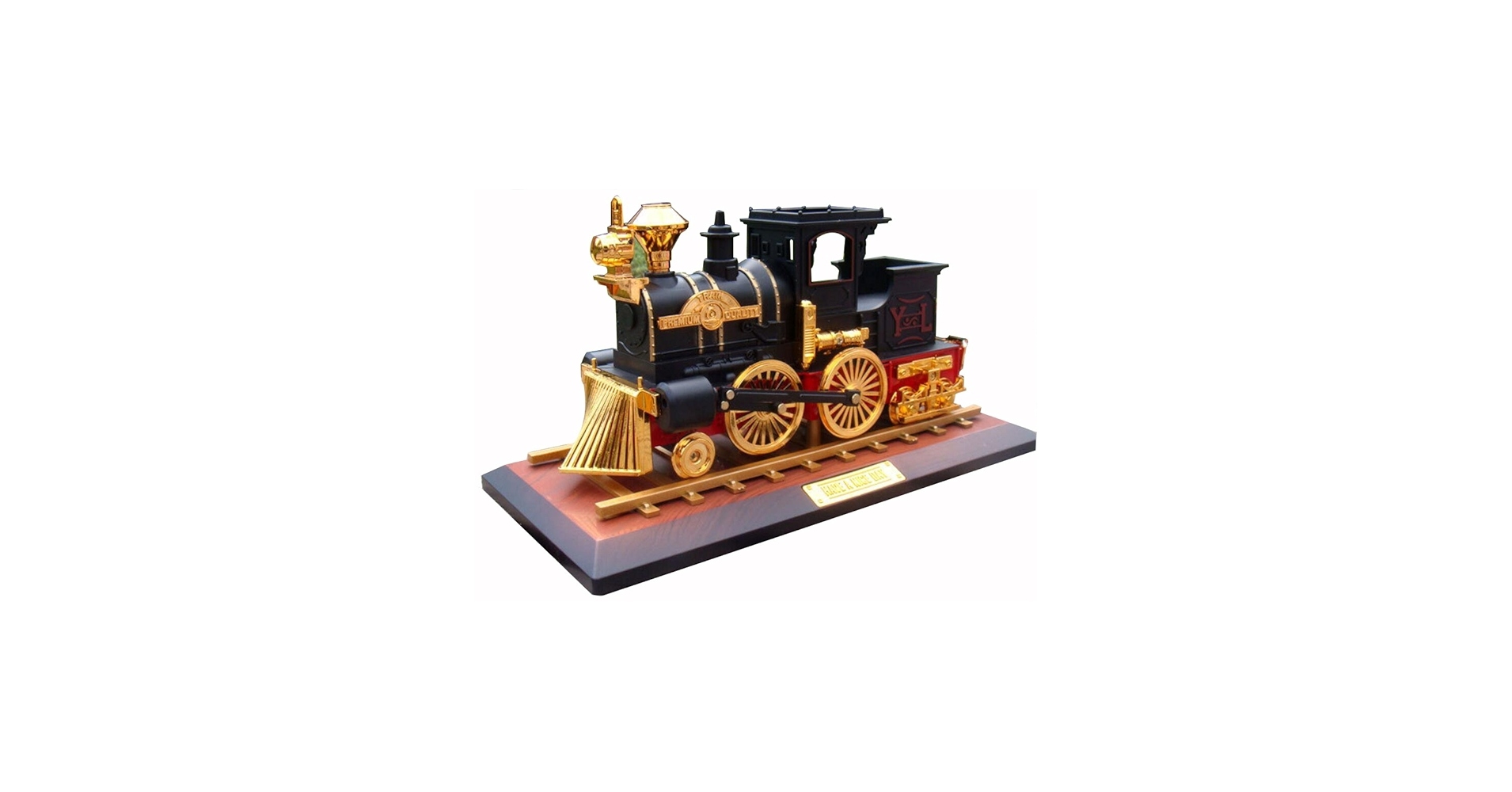 classic vintage retro clockwork railway train music boxes