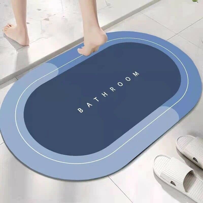 Super absorbent 3.5mm thickness diatom mud soft bath mat for bathroom