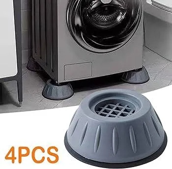 4 Piece Anti Vibration and Anti Shock Rubber Pads