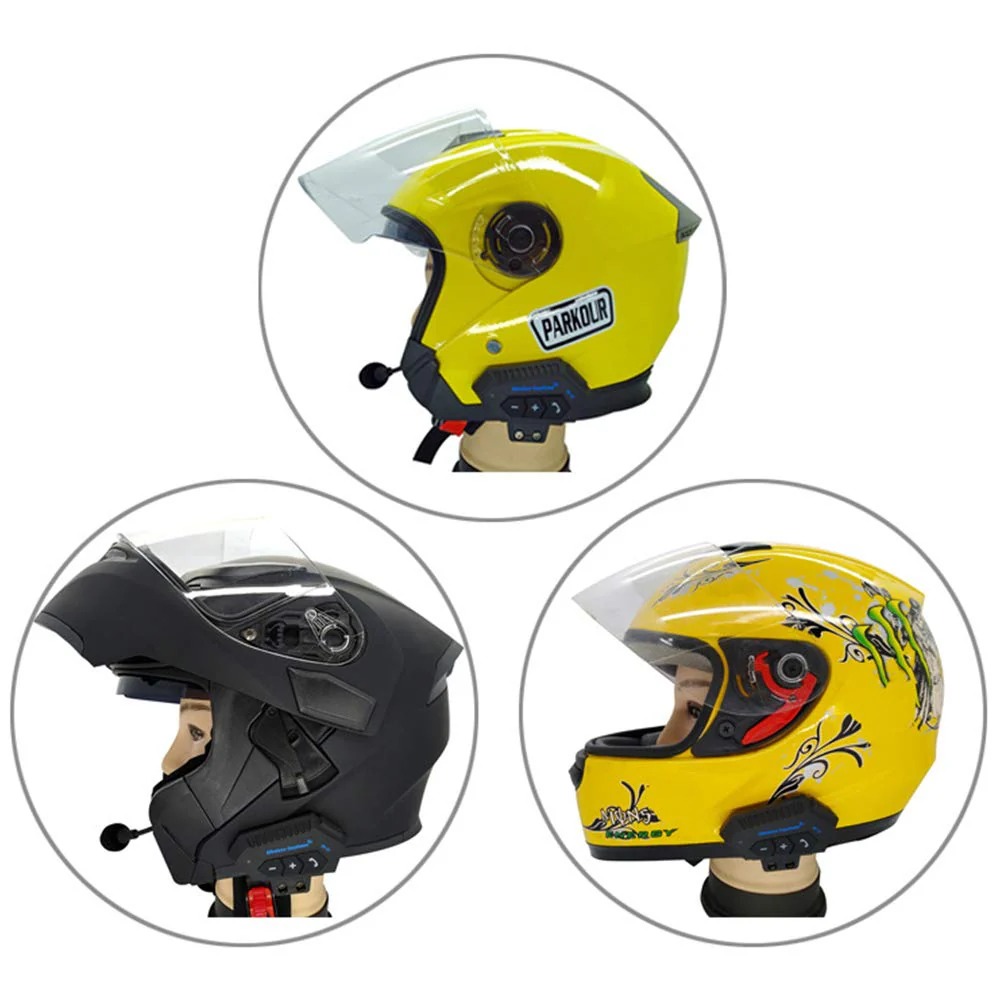 BT12 Bluetooth Motorcycle Helmet Headset