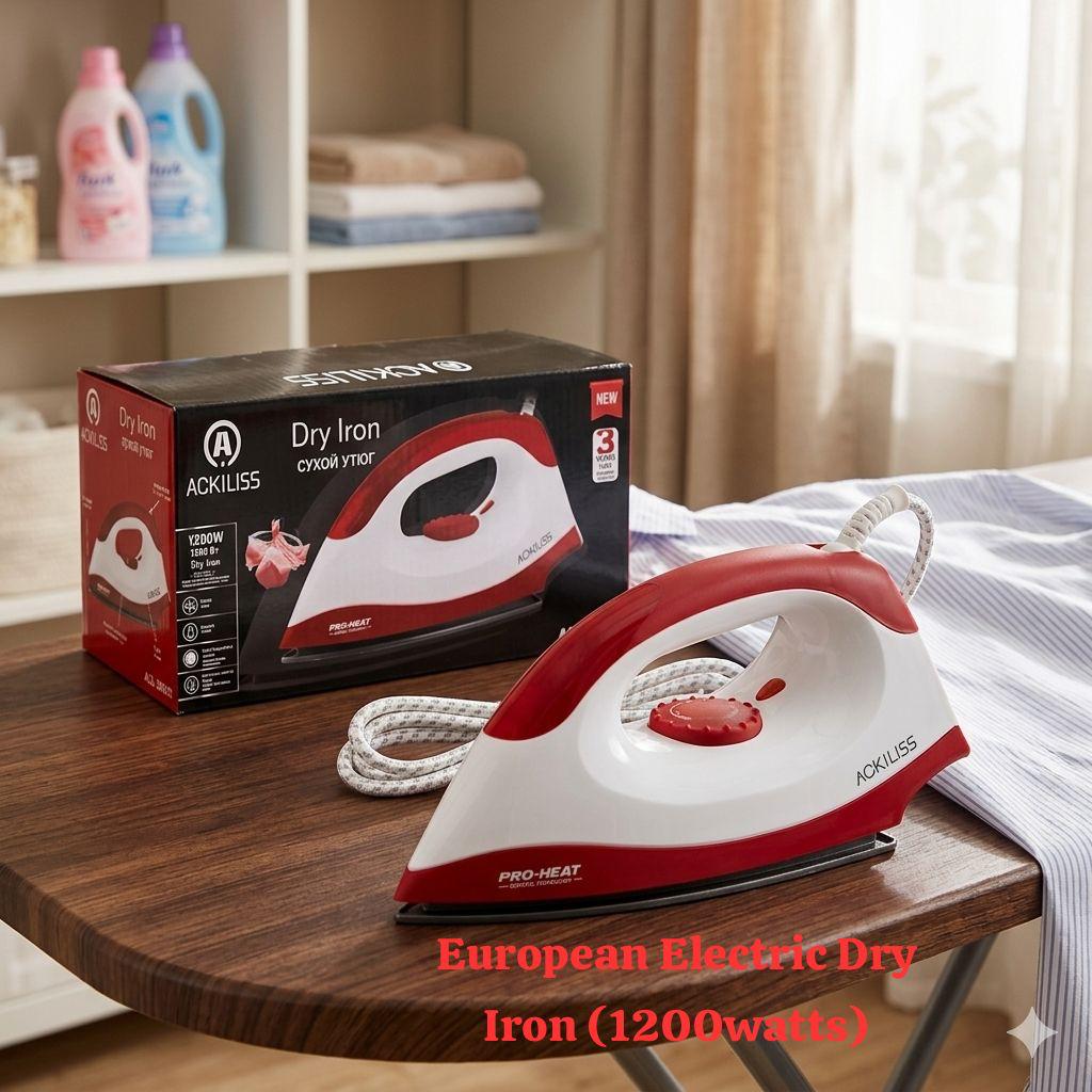1200 watts European Electric Dry Iron