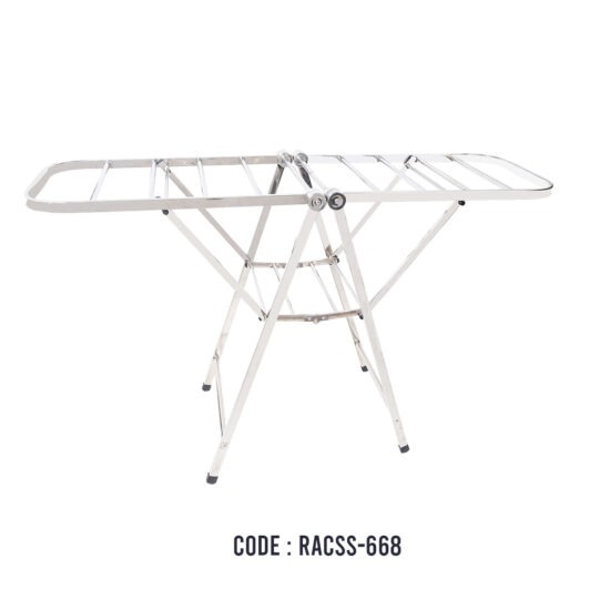 SS FOLDABLE CLOTH DRYING RACKE 668A