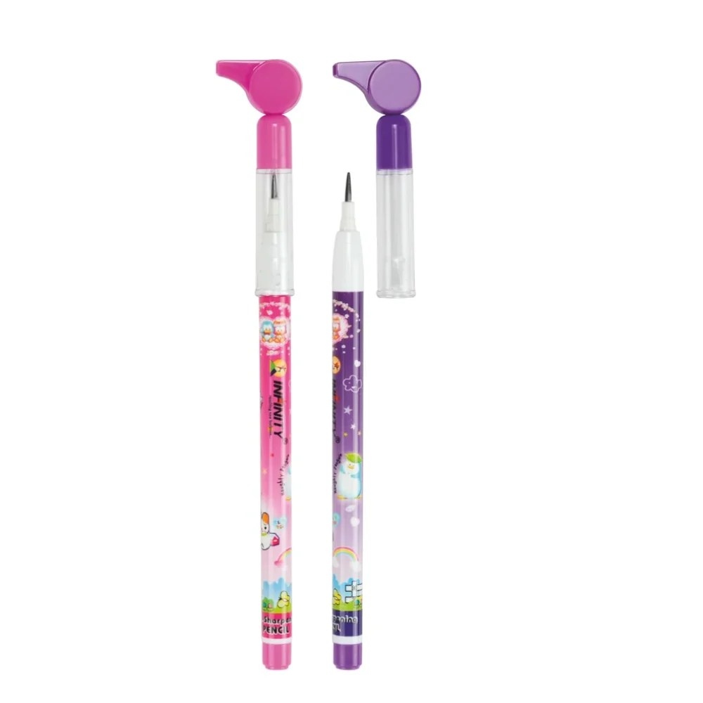 Lantu branded non-sharpening, stackable pencils