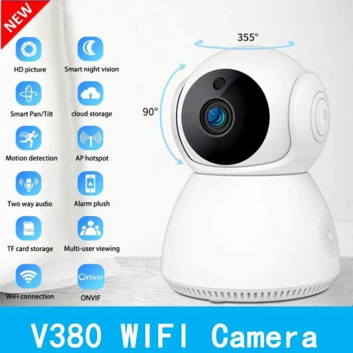OALE iHome 01 Surveillance WiFi Bulb Camera HD Motion Tracking Two-way Audio Baby Monitor CCTV Camera