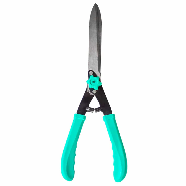 Garden Pruning Shears with Plastic Handle, Heavy Duty Pruning Scissors, Sharp Steel Blade (Model 2022), Durable & Lightw