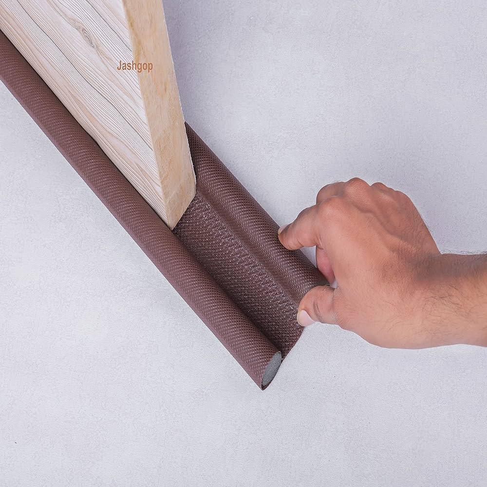 Jashgop brand foam and fabric door draft stopper