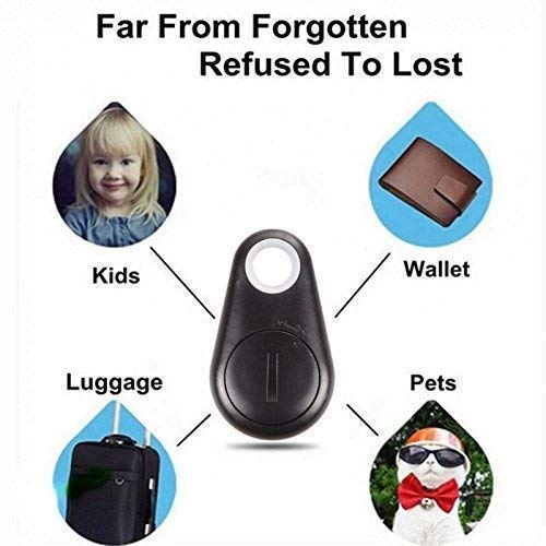GPS-800 Tracking Device Smart Key Finder Locator GPS Tracking Device for Kids Boys Girls Pets Cat Dog Keychain Wallet Luggage Anti-Lost Tag Alarm Remi