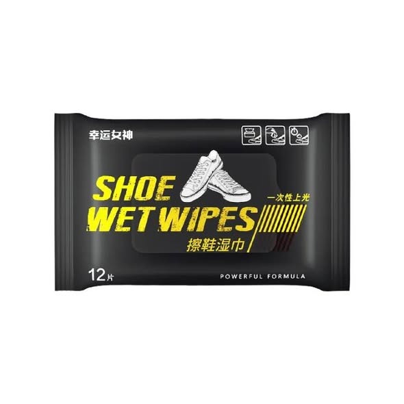 12 Pcs Disposable Shoe Wipes