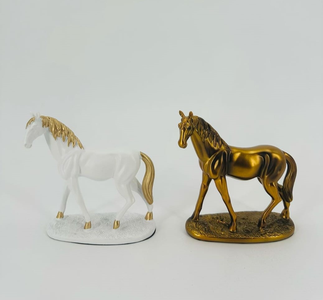 Medium modern style horse figurines