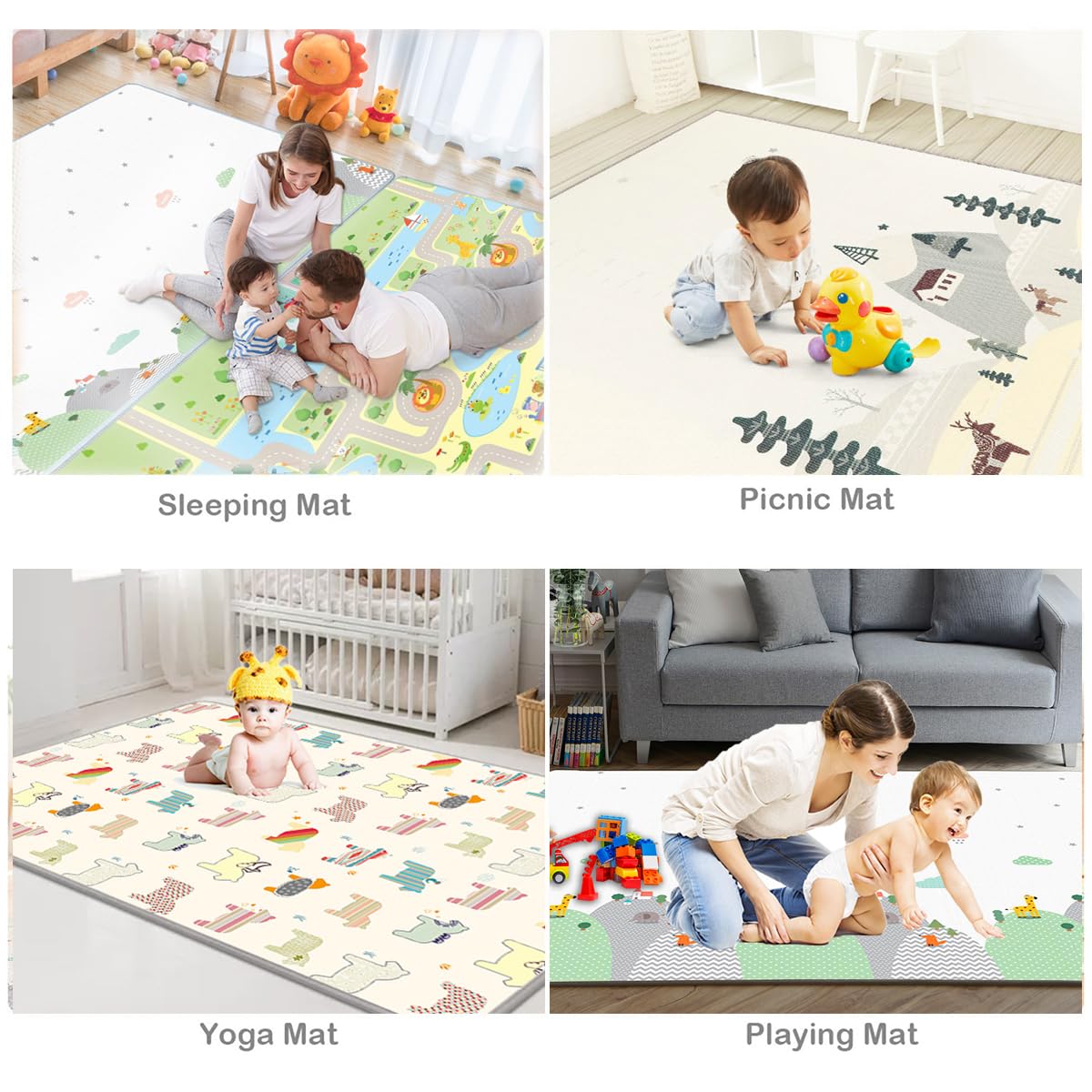 Baby Folding Play Mat 150├ù180 (Random)