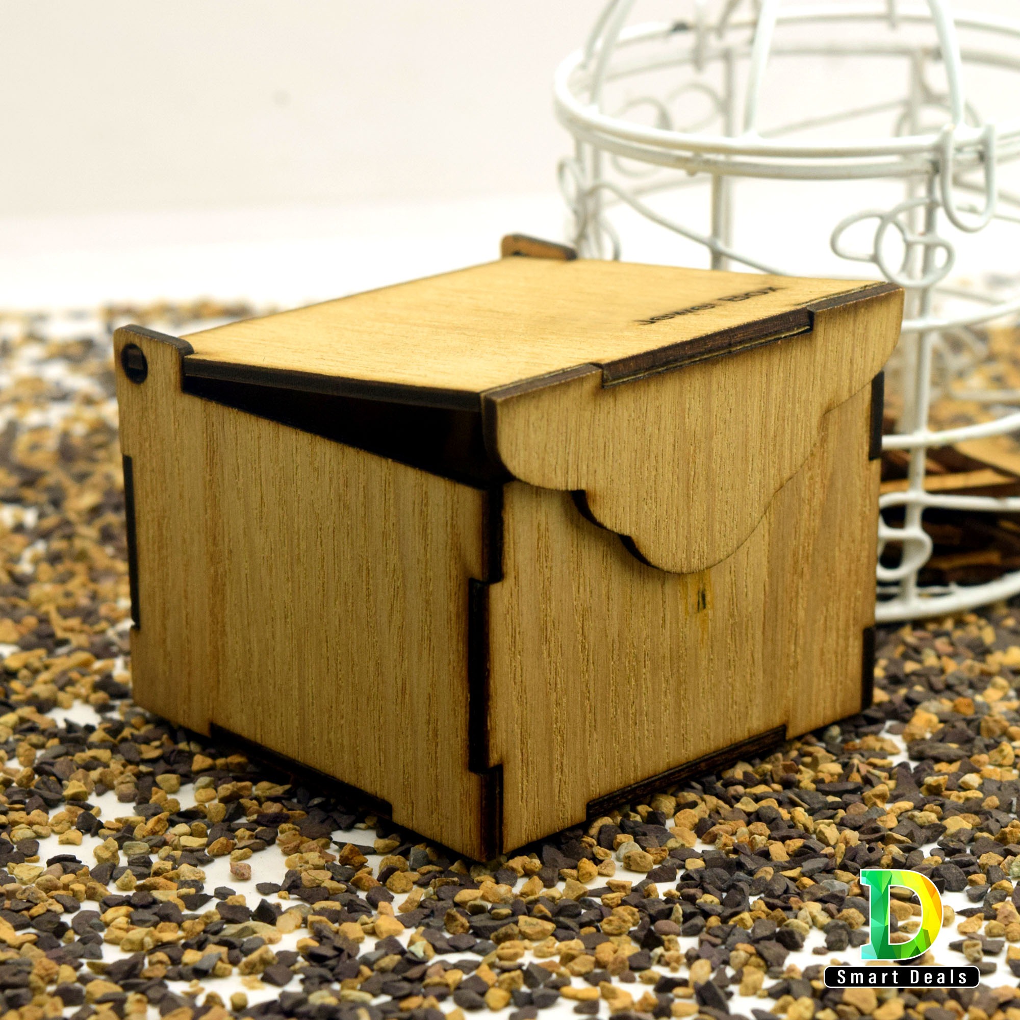 Wooden Jewelry Box Ring Box New Design Charm & Beautiful Box Shape For Anniversary gift Wedding Gift Lover Gift Valentin