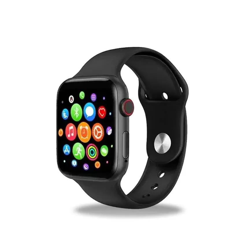 T500 Plus Smart Watch Series 6 with Bluetooth Calling, Fitness Tracker & Heart Rate Monitor ├ó┬Ç┬ô Black