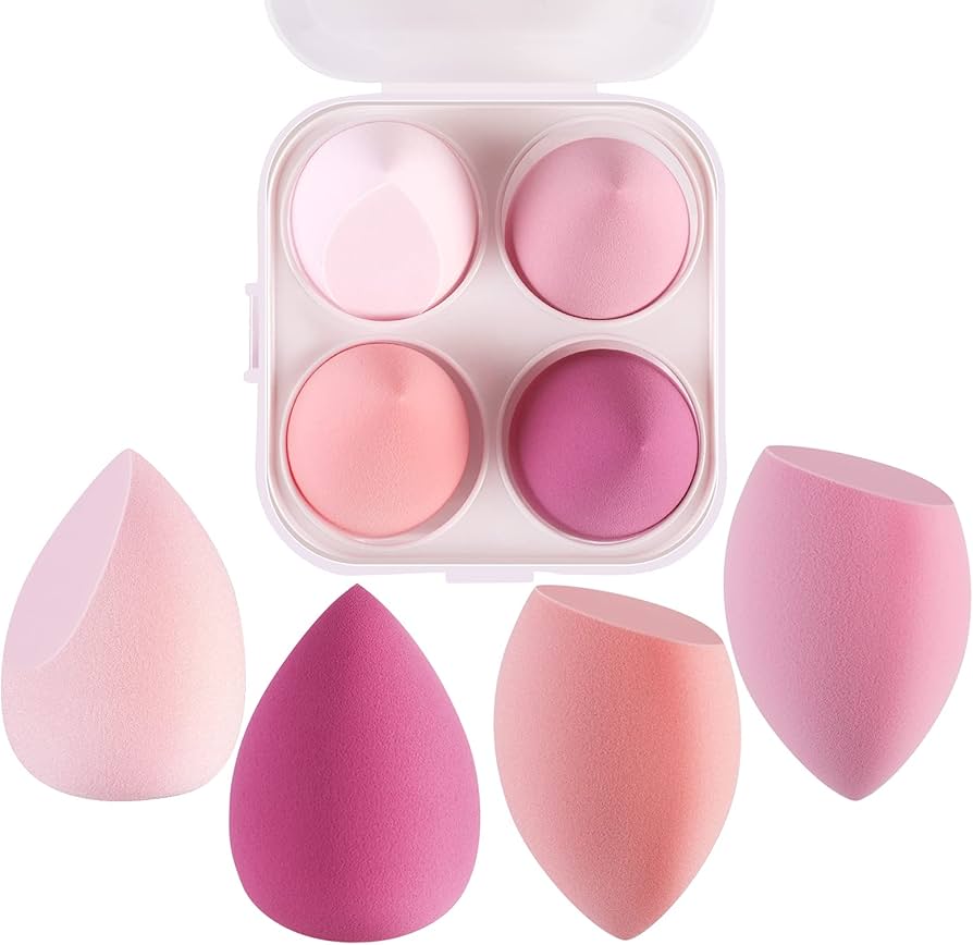 4 Pcs Foundation Sponge Set