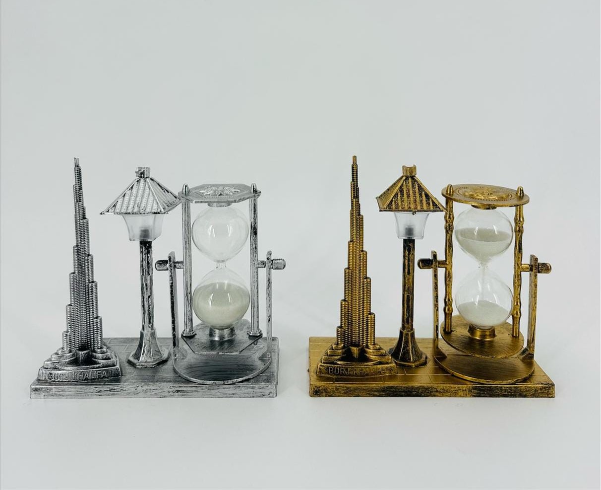 Vintage Rotating Wheel Hourglass Ornaments