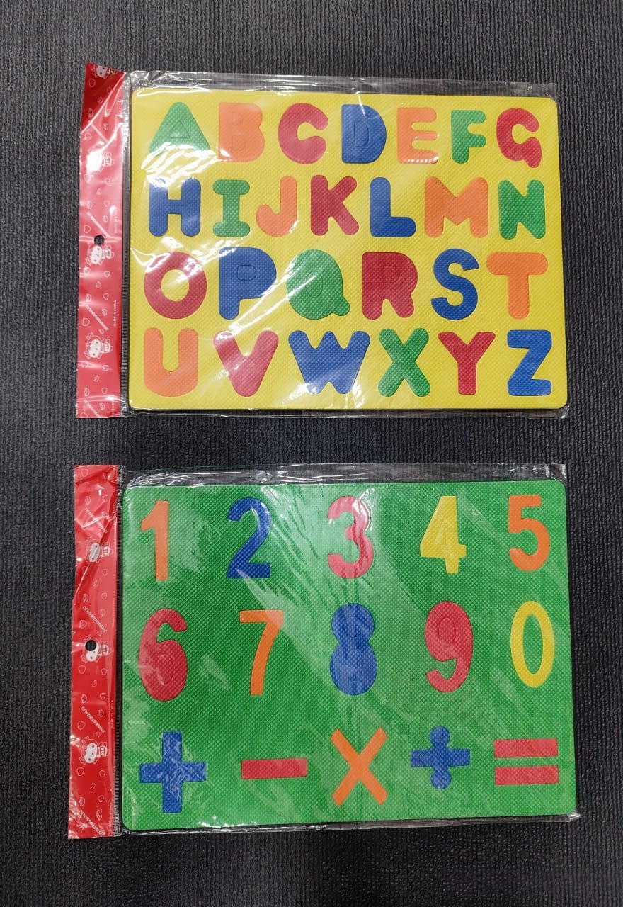 Puzzle Soft EVA Foam Play Mat with Numbers and Alphabet
