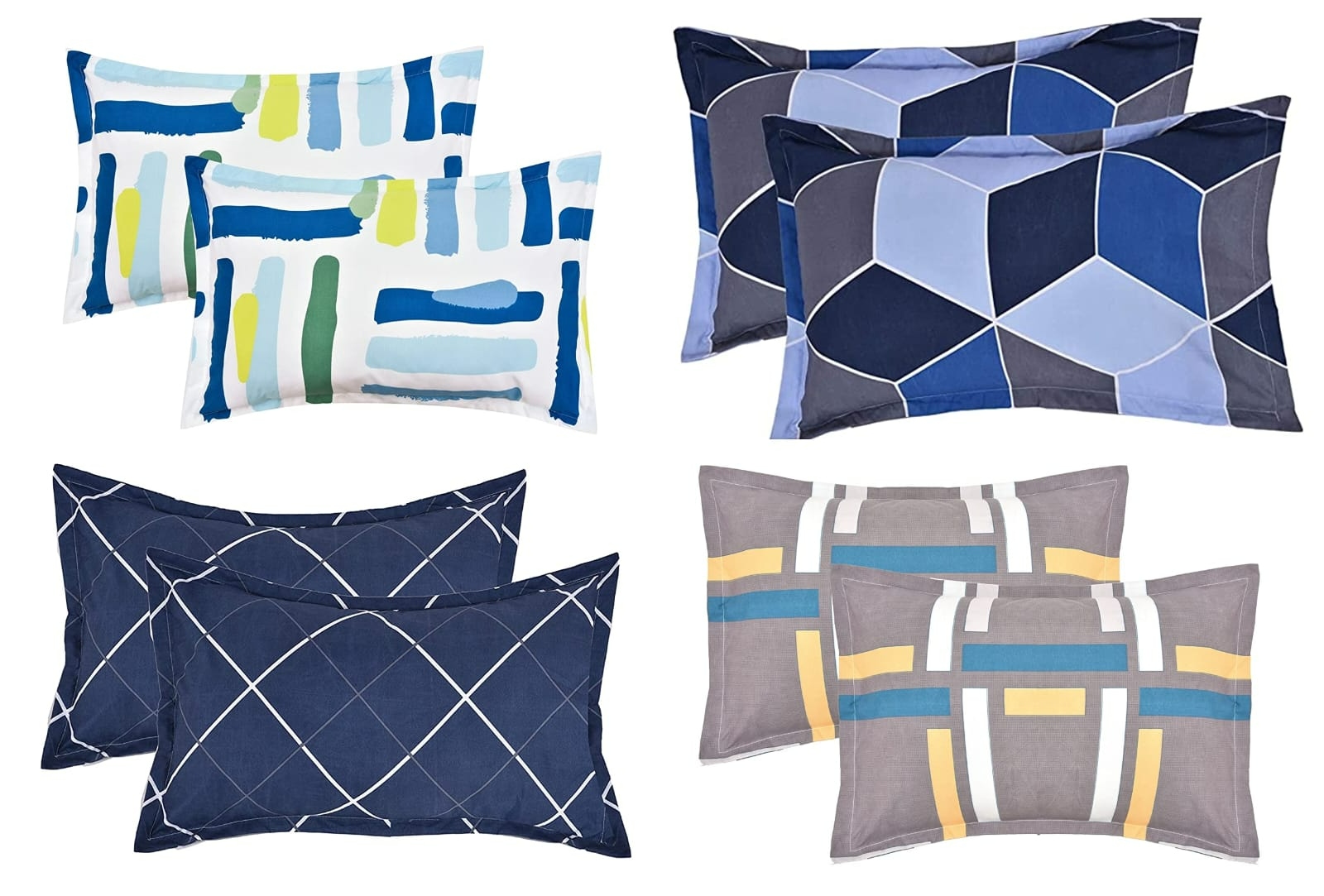 02 pillow cover 22*17 multi colour printed