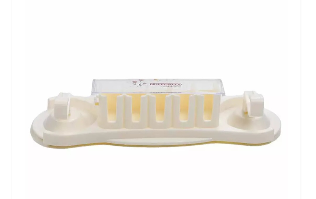 Wall Mounted Plastic Toothbrush Rack