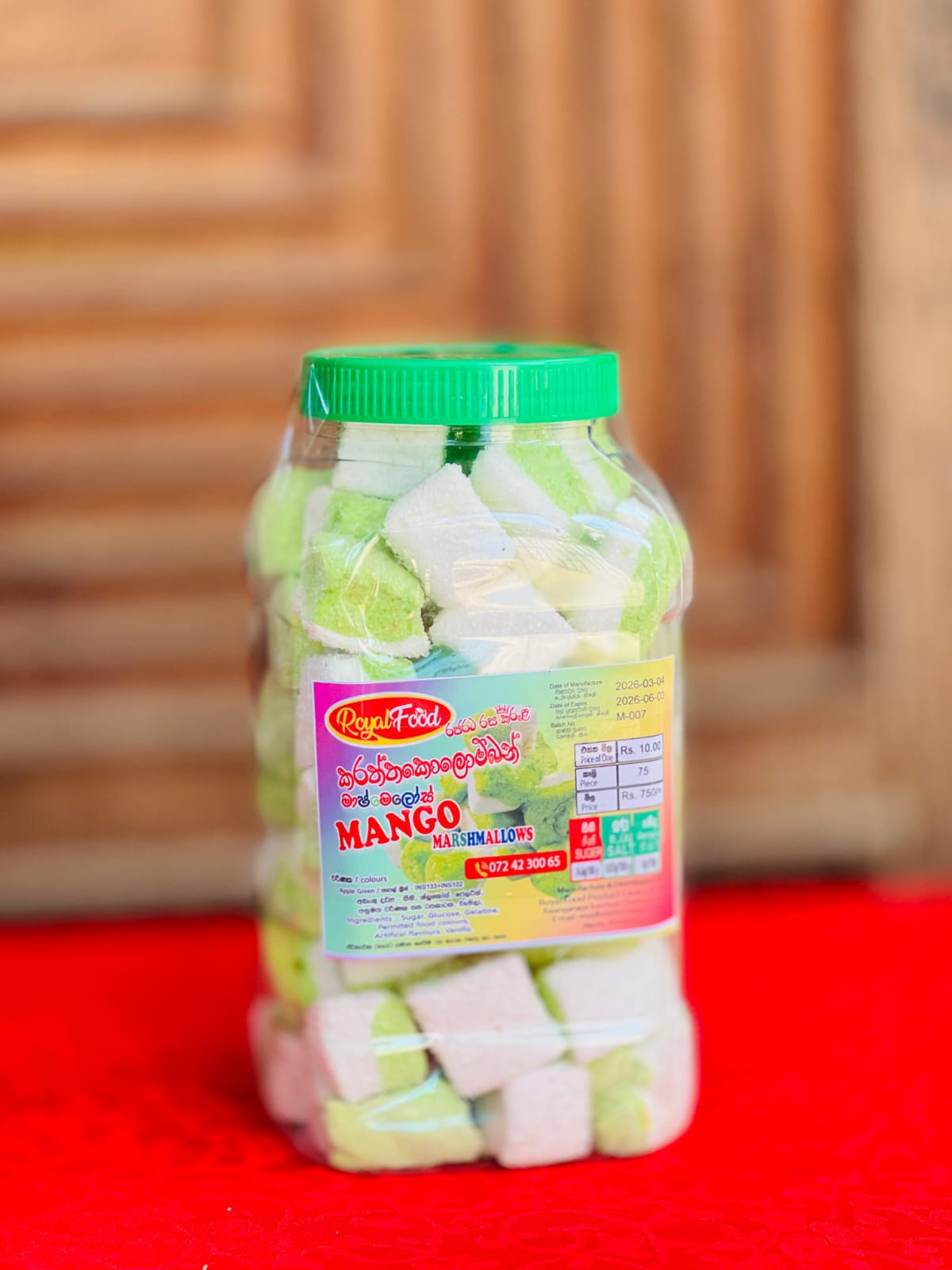 Royal Food Mango Marshmallows