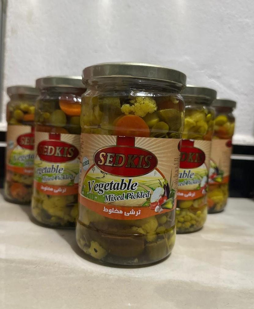 SEDKIS Mixed Pickled Vegetables | Premium Gourmet Vinegar Pickles